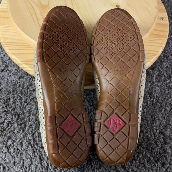 Donald Pliner Leather Loafers Womens 11 Perforated Slip On Shoe Made in Italy - Picture 9 of 10